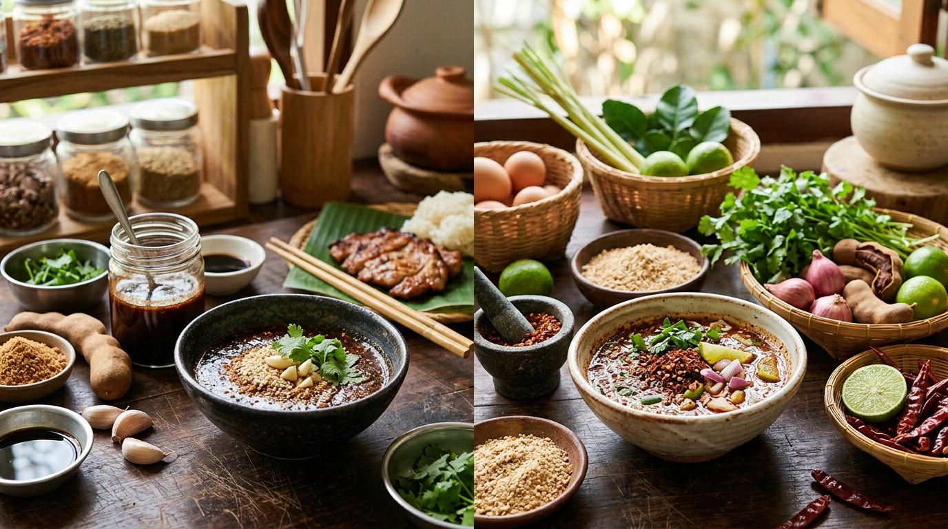 น้ำจิ้มบาร์บีคิว vs น้ำจิ้มแจ่ว ความต่างที่มากกว่าชื่อ และเลือกแบบไหนให้ถูกปากกับเนื้อย่างจริงๆ